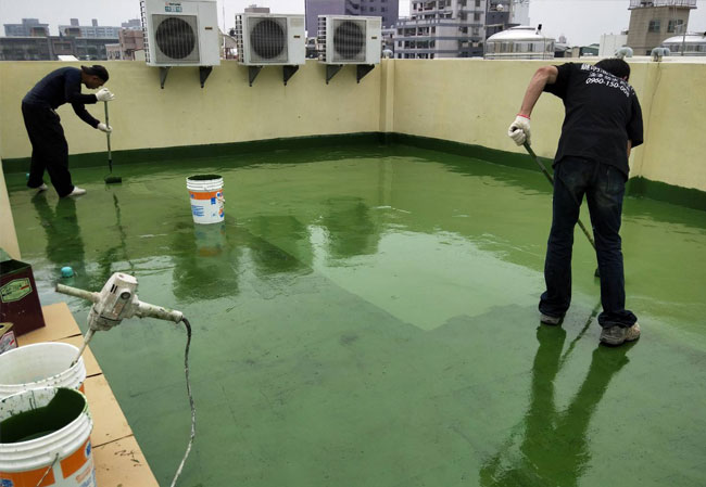 PU防水|高彈性塗膜、有效阻水